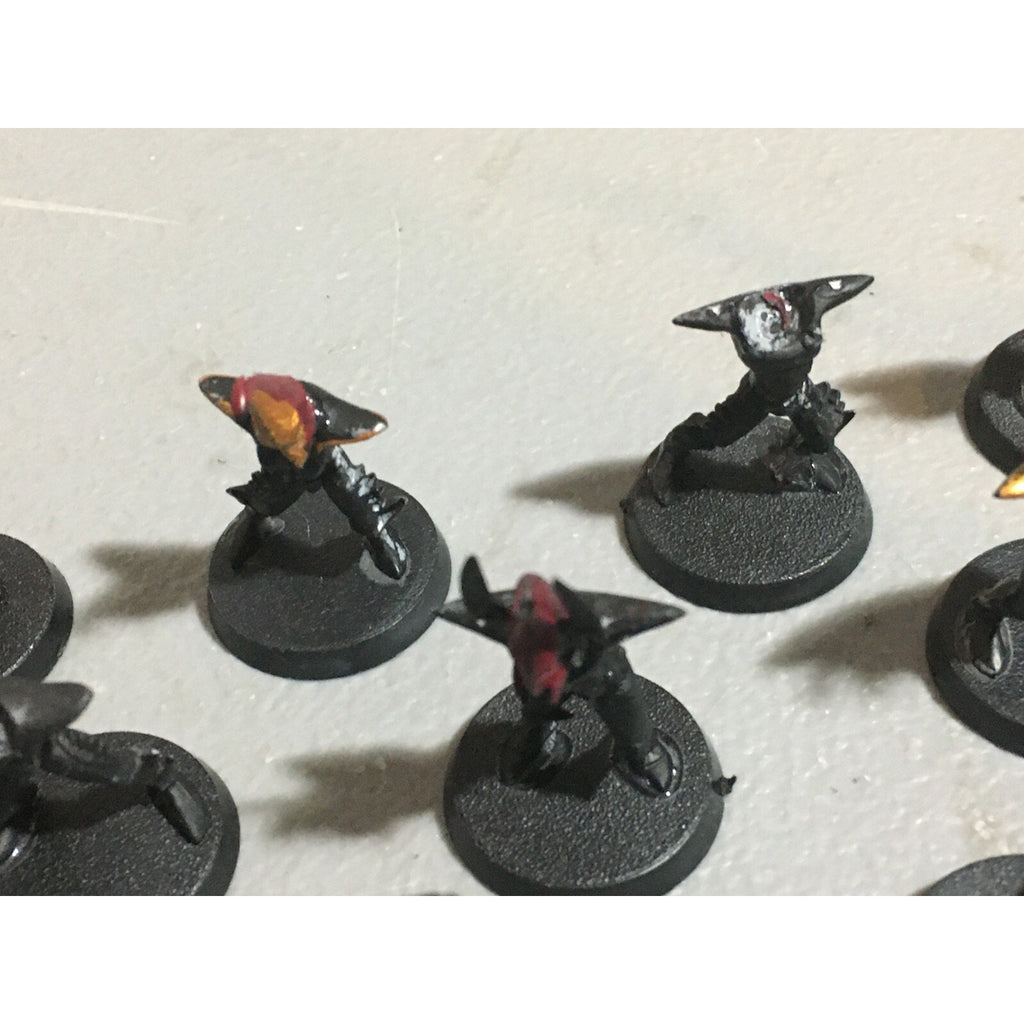 A20398 WARHAMMER 40K DRUKHARI DARK ELDAR INCOMPLETE KABALITE WARRIORS JETBIKE
