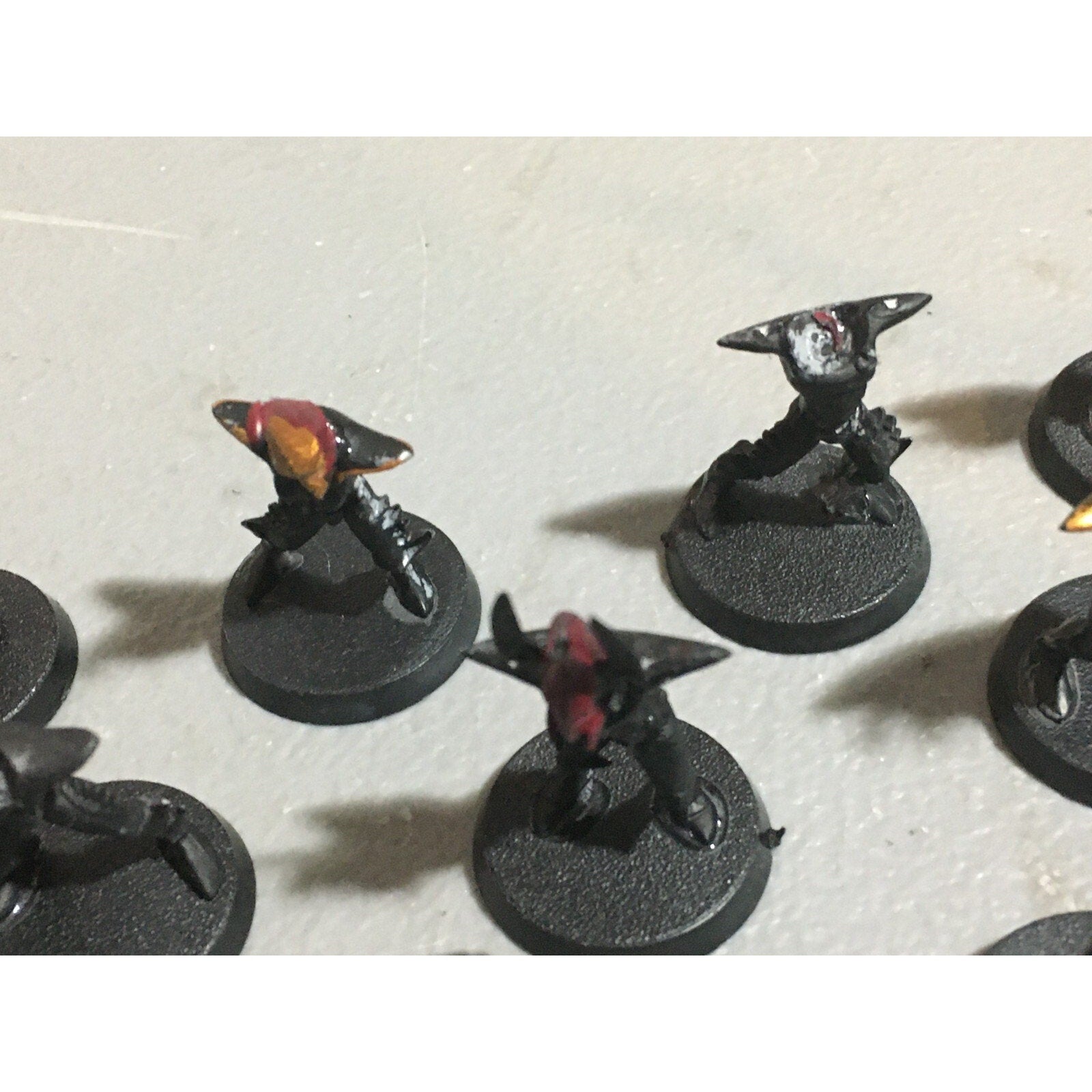 A20398 WARHAMMER 40K DRUKHARI DARK ELDAR INCOMPLETE KABALITE WARRIORS JETBIKE