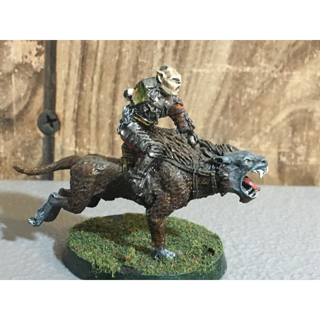 A30385 LOTR LORD OF THE RINGS GW GAMES WORKSHOP METALGOTHMOG MOUNTED WARG PAINT