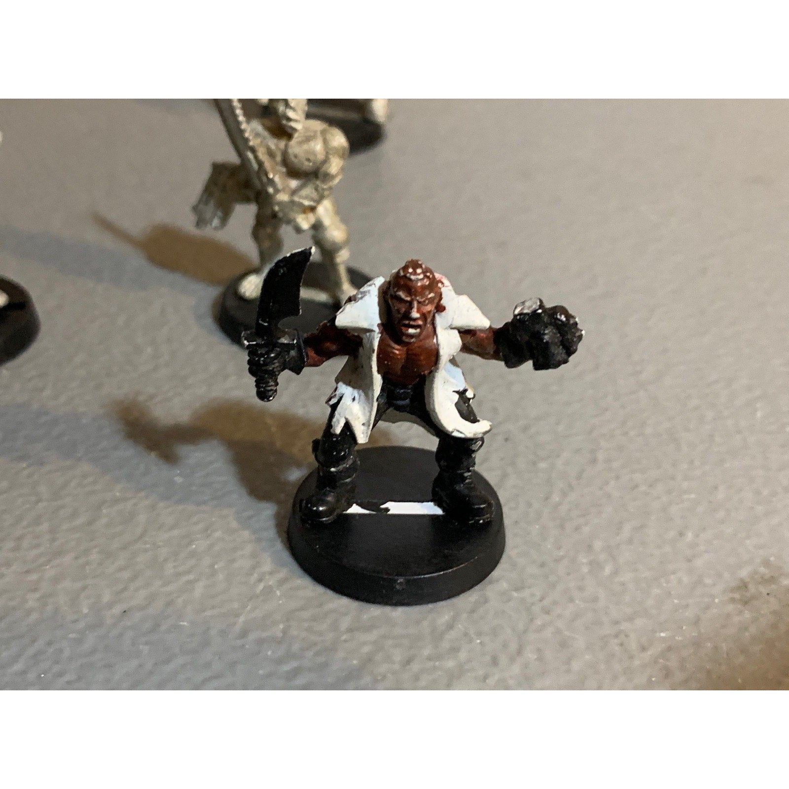 A31446 WARZONE MUTANT CHRONICLES TARGET HHG METAL DARK LEGION CUSTOM ARM & BLADE