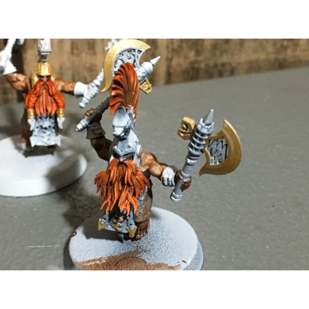 A20180 WARHAMMER FANTASY AOS FYRESLAYERS VULKITE BERZERKERS 10 PK PRIMED