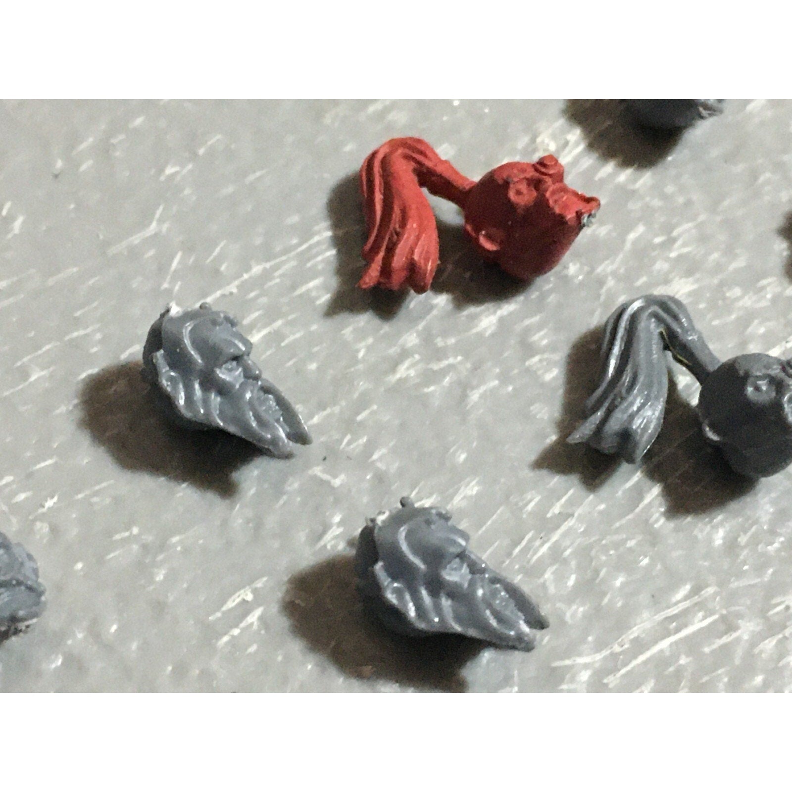 A22551 WARHAMMER 40K SPACE MARINES WOLVES BITS LOT SCOUT HEADS GAMES WORKSHOP GW