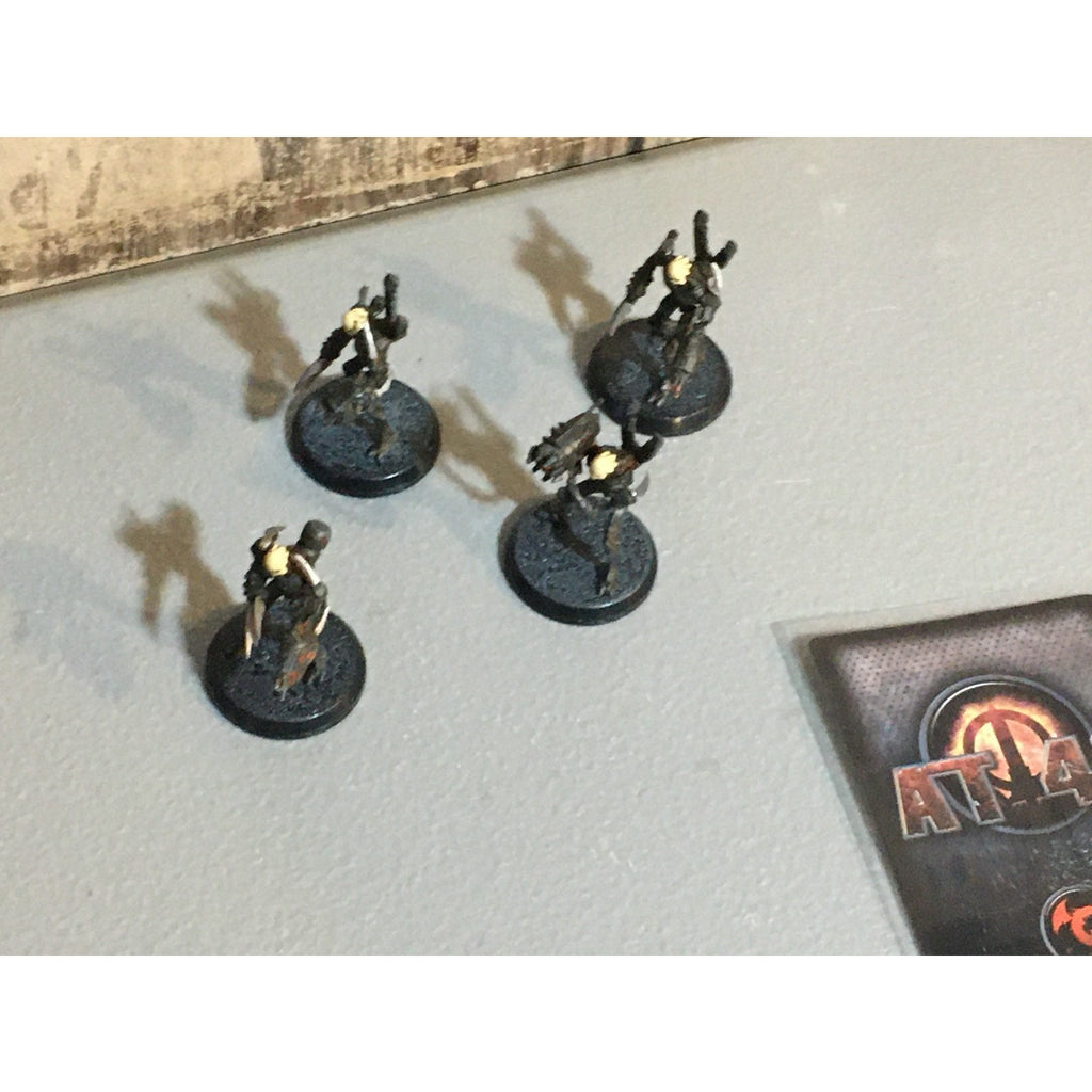 A33514 RACKHAM AT-43 THERIAN STORM GOLEMS 4 PK MINIATURES W CARD