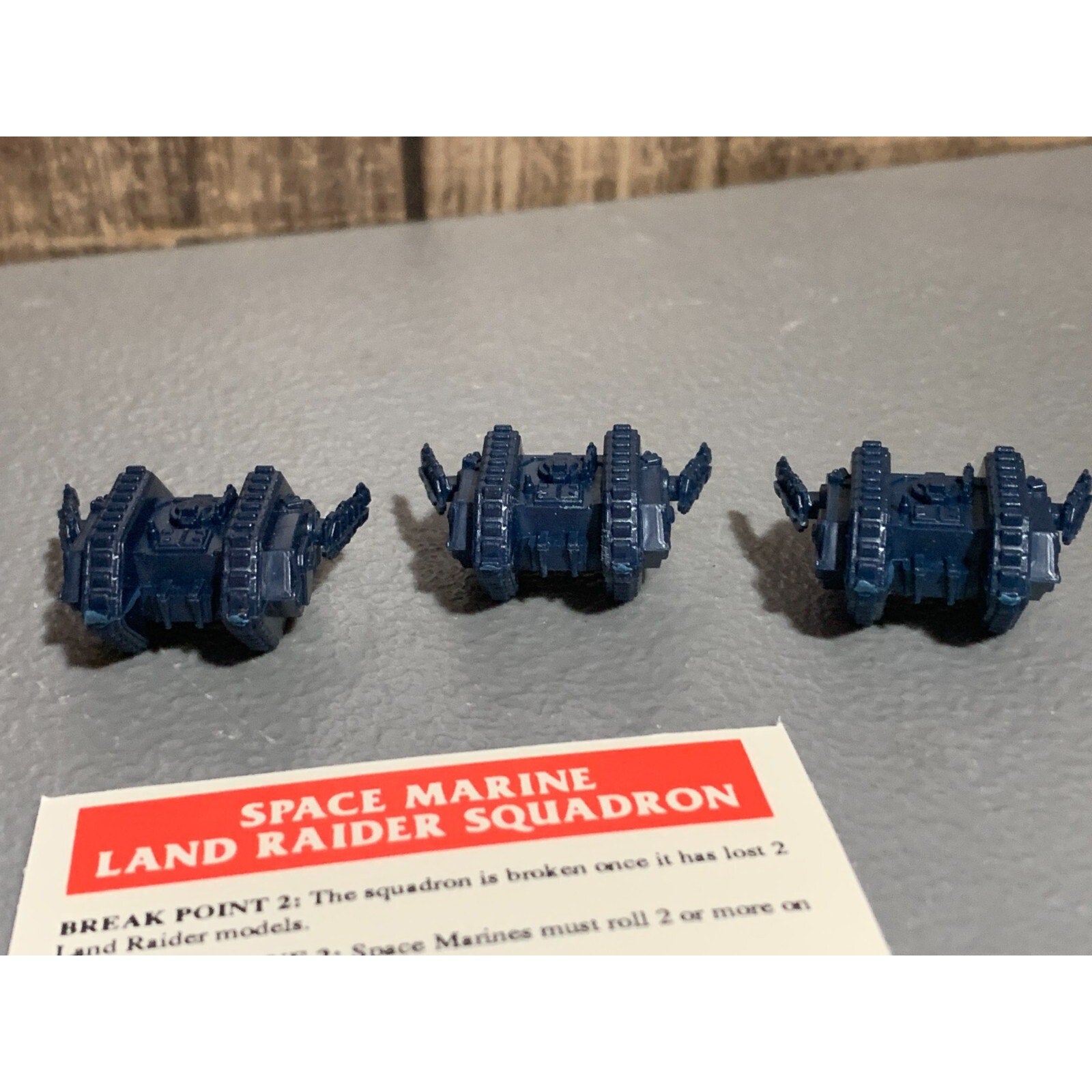 A12451 EPIC WARHAMMER 40K SPACE MARINES LAND RAIDER SQUAD GAMES WORKSHOP GW