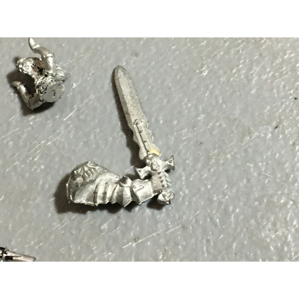 A22371 WARHAMMER FANTASY WARRIORS CHAOS MORTALS METAL BITS LOT REGIMENT COMMAND