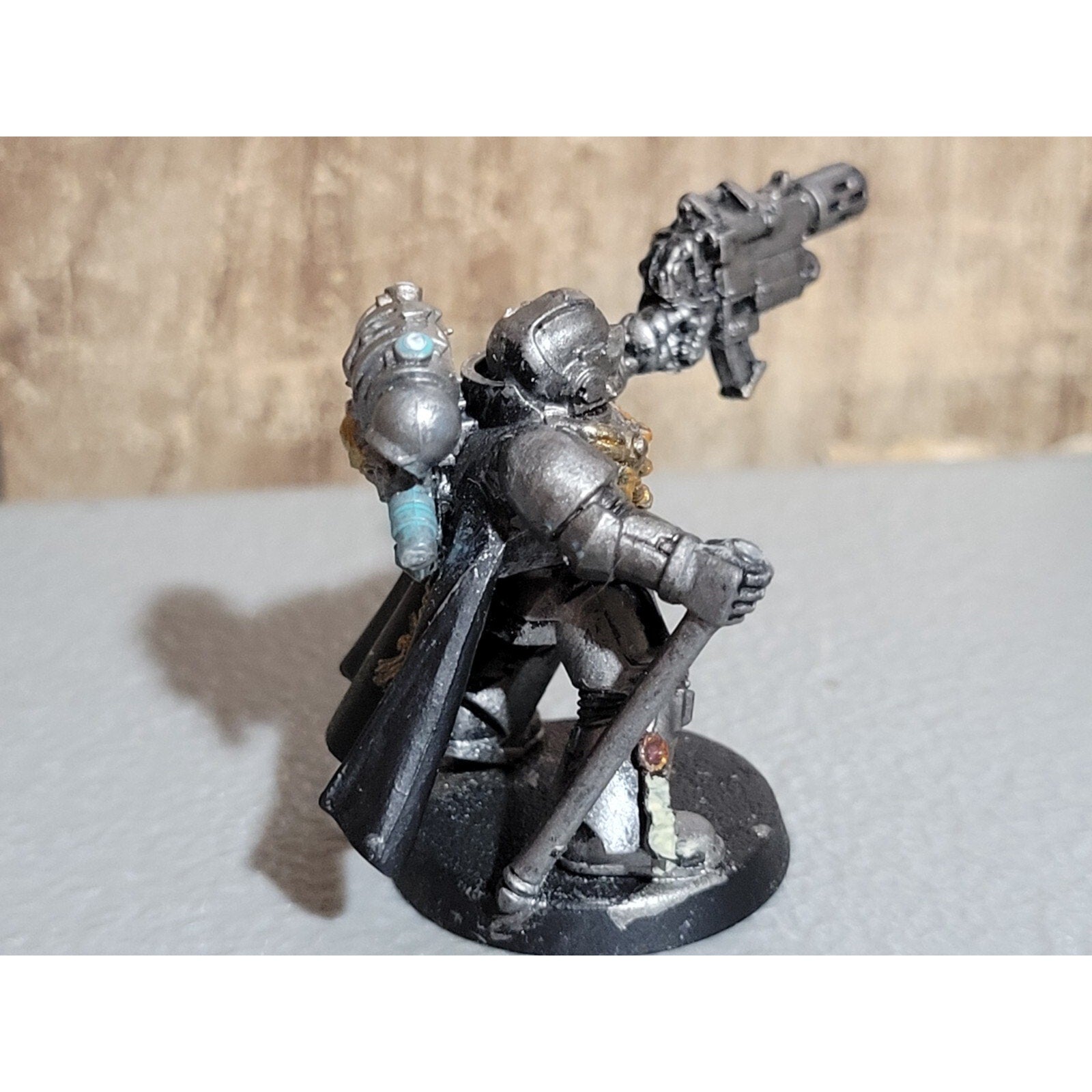 A18419 WARHAMMER 40K GREY KNIGHTS CUST CAPTAIN LIEUTENANT MISS SHOULDER PADS