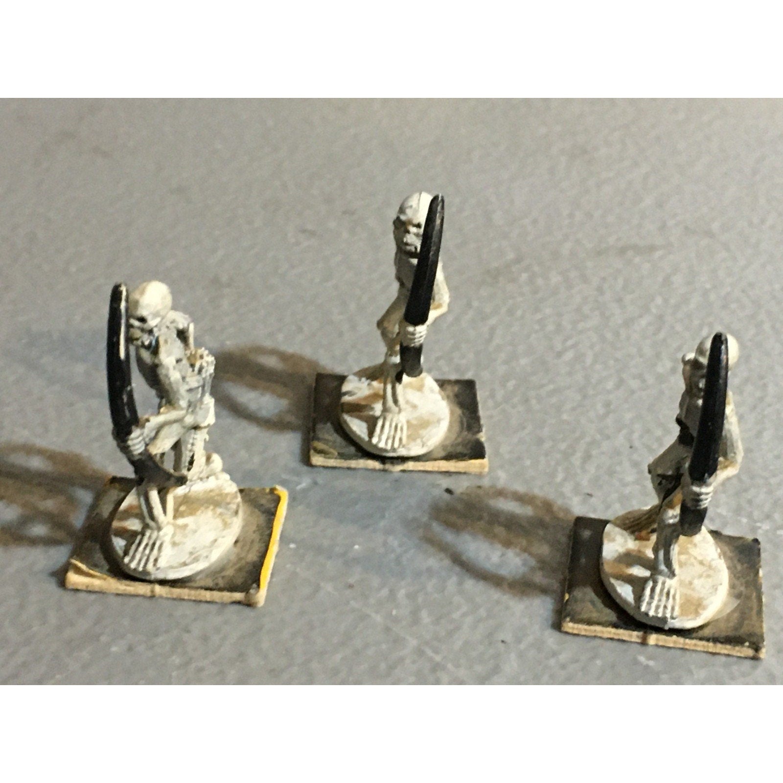 A32373 RAL PARTHA METAL MINIATURES SKELETON ARCHER 3 PK TABLETOP WAR GAMES