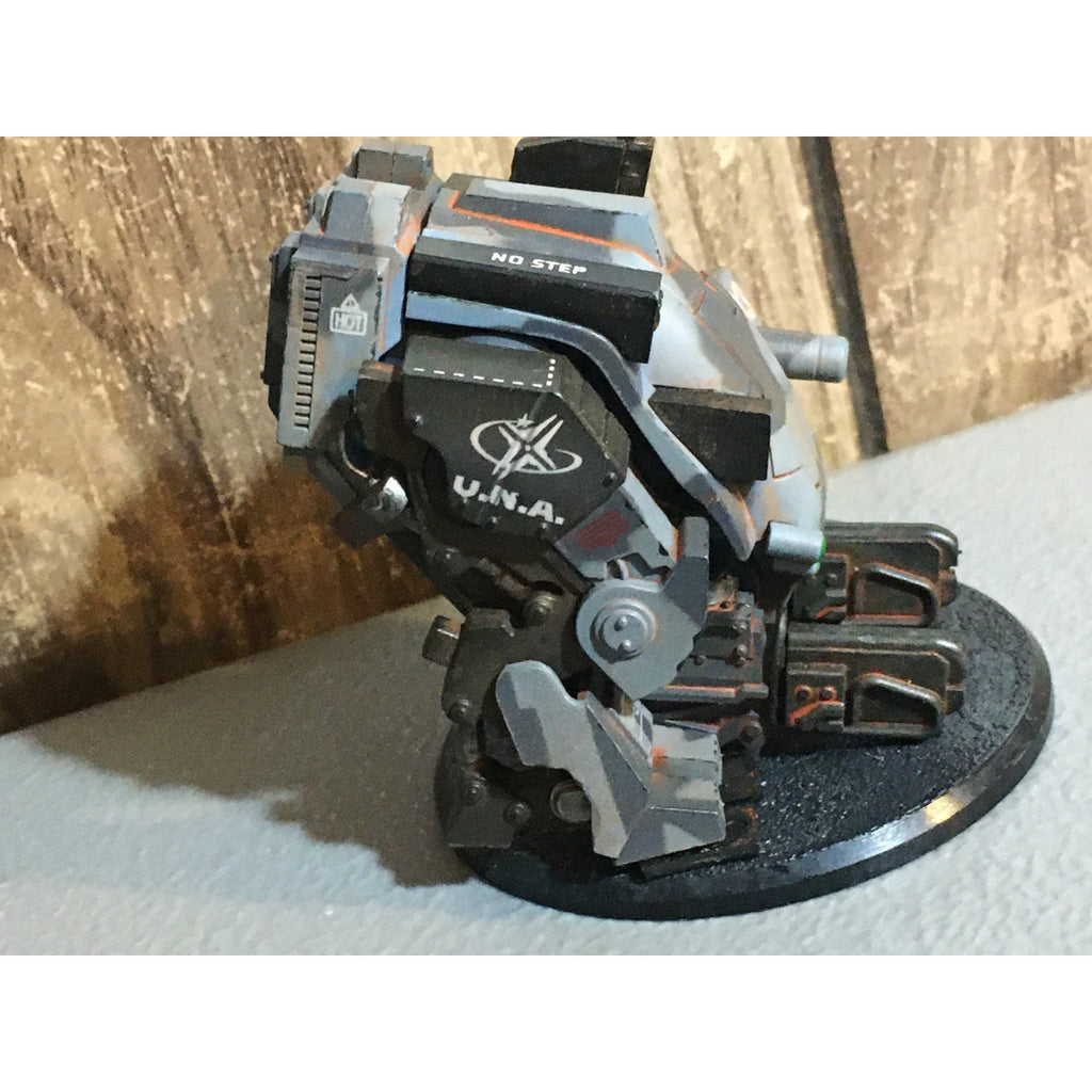 A33507 RACKHAM AT-43 UNA FIRE TOAD MINIATURE W CARDS