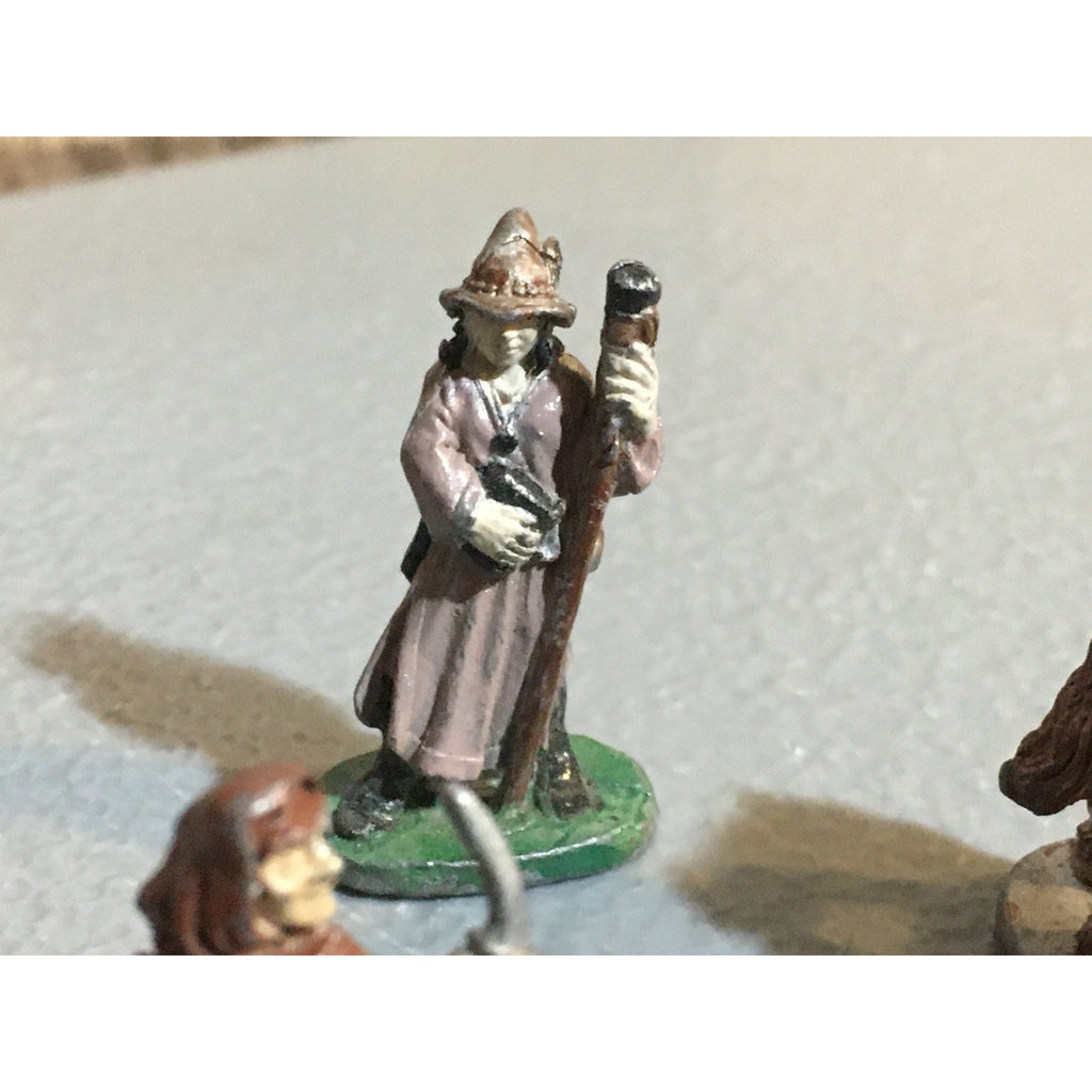 A32629 GRENADIER MINIATURES METAL FANTASY HALFLING WIZARD HORSE TABLETOP RPG