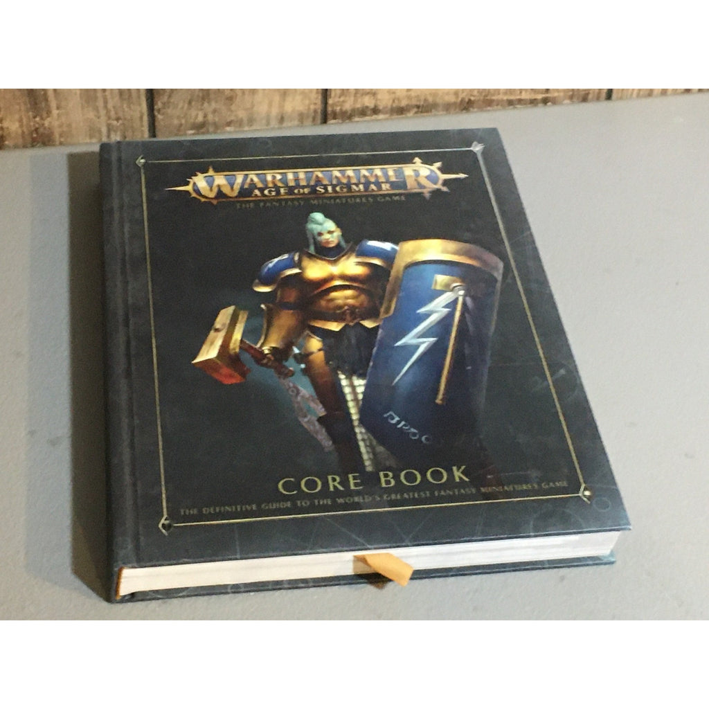 BOOK GAMES WORKSHOP WARHAMMER SIGMAR AOS CORE BOOK HARDBACK HB USED