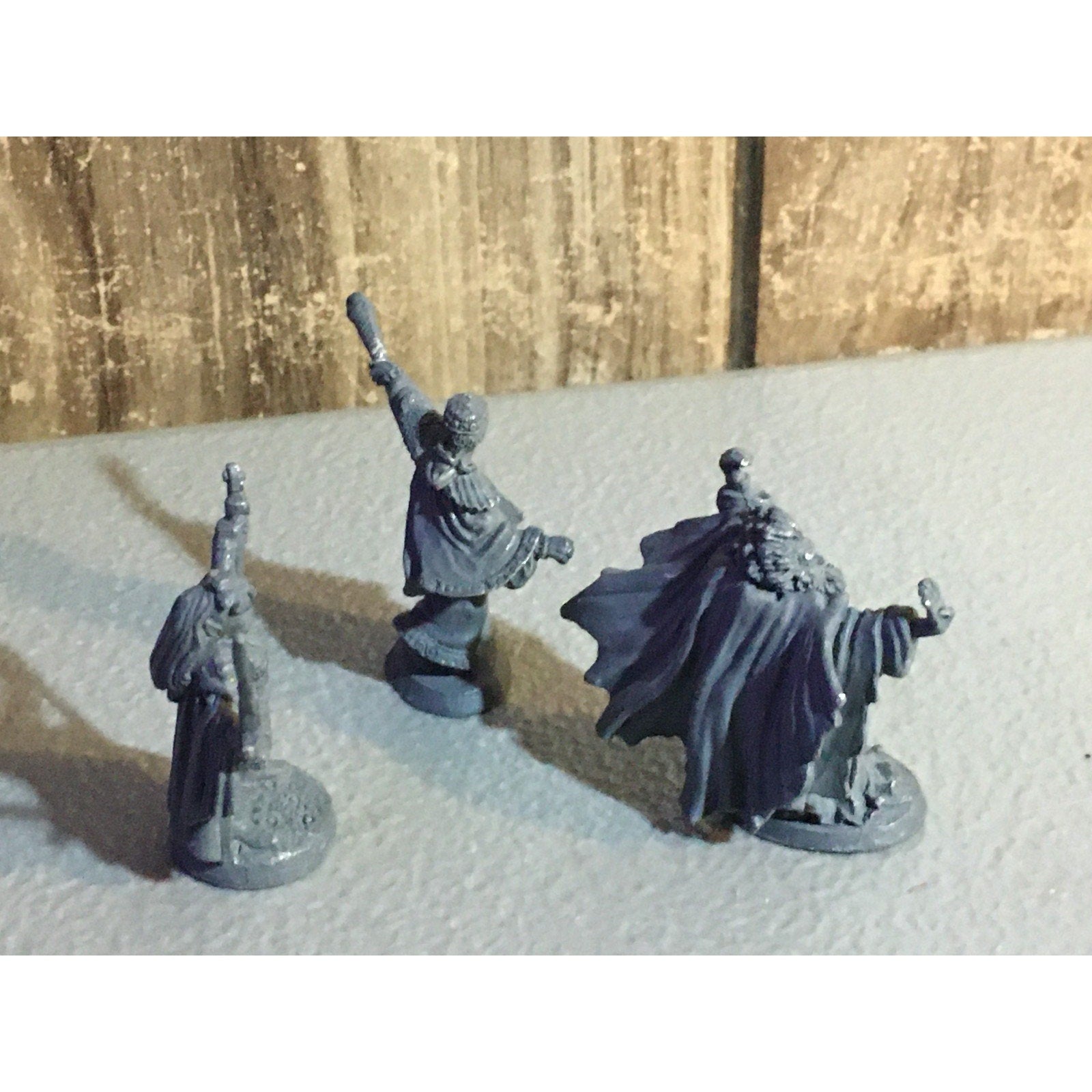 A32619 RAL PARTHA MINIATURES METAL 3 PK WIZARD SORCERER MAGE D&D