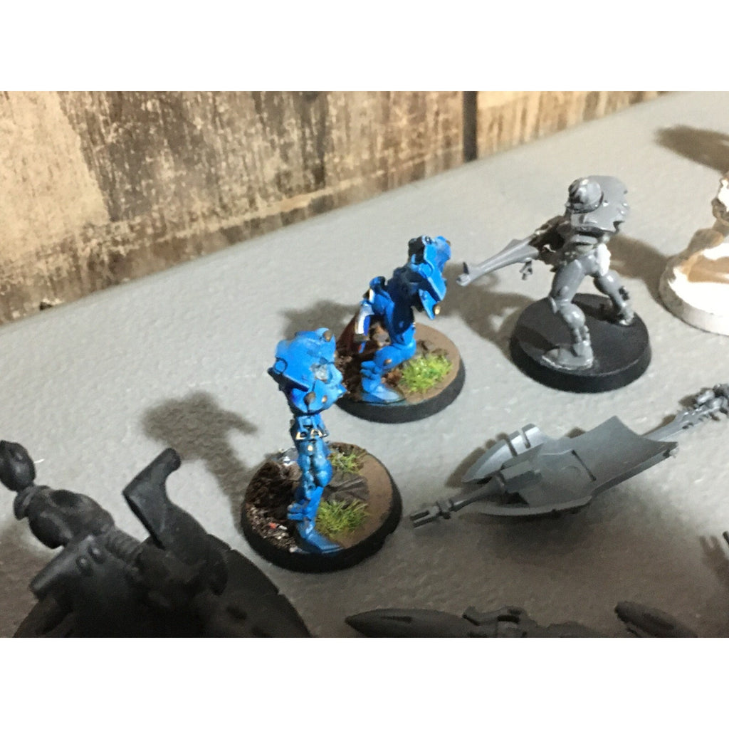 A20100 WARHAMMER 40K ELDAR CRAFTWORLDS BITS LOT CANNON TURRET GUARDIAN WRAITH