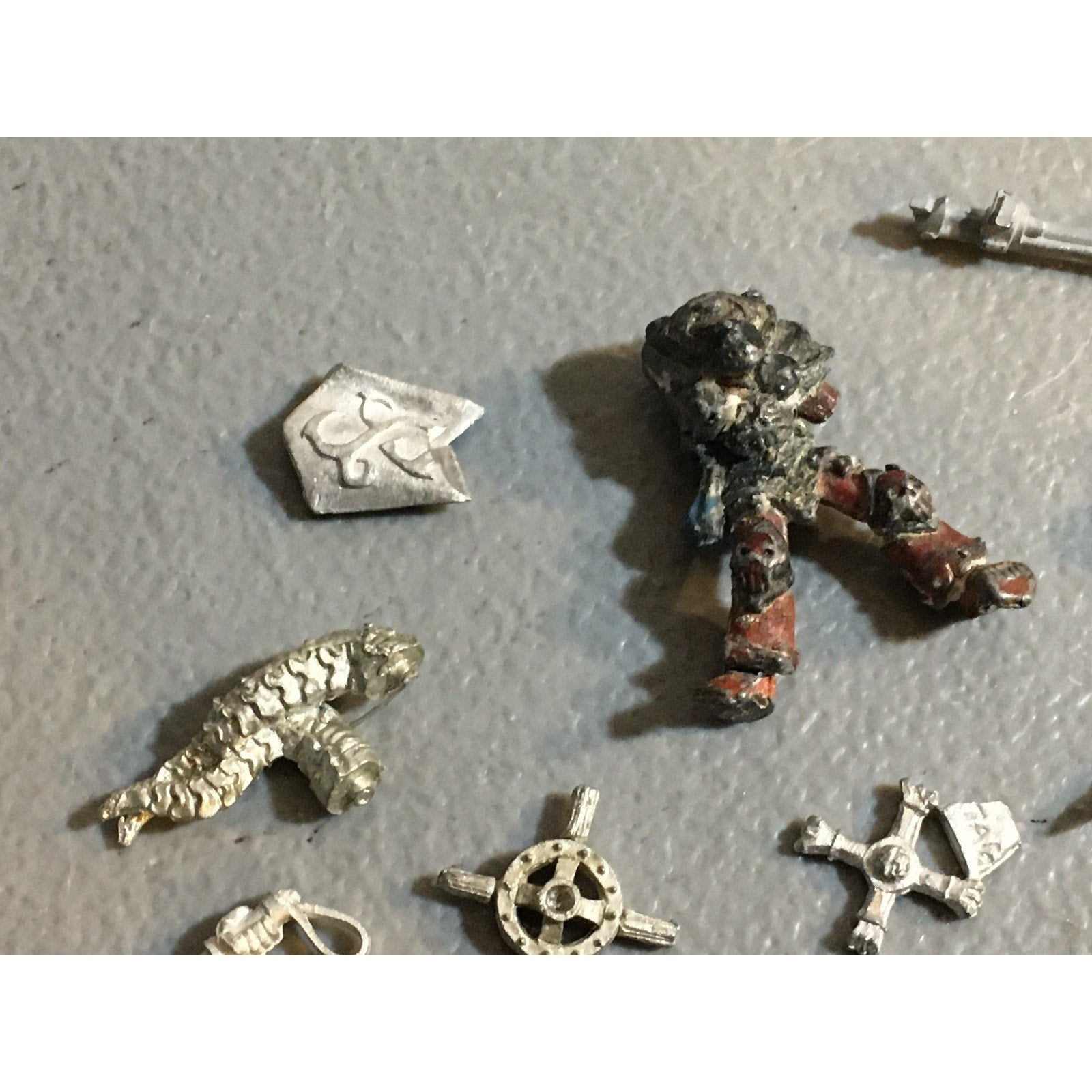A32541 UNKNOWN MINIATURES ALL METAL BITS & INCOMPLETE LOT FANTASY