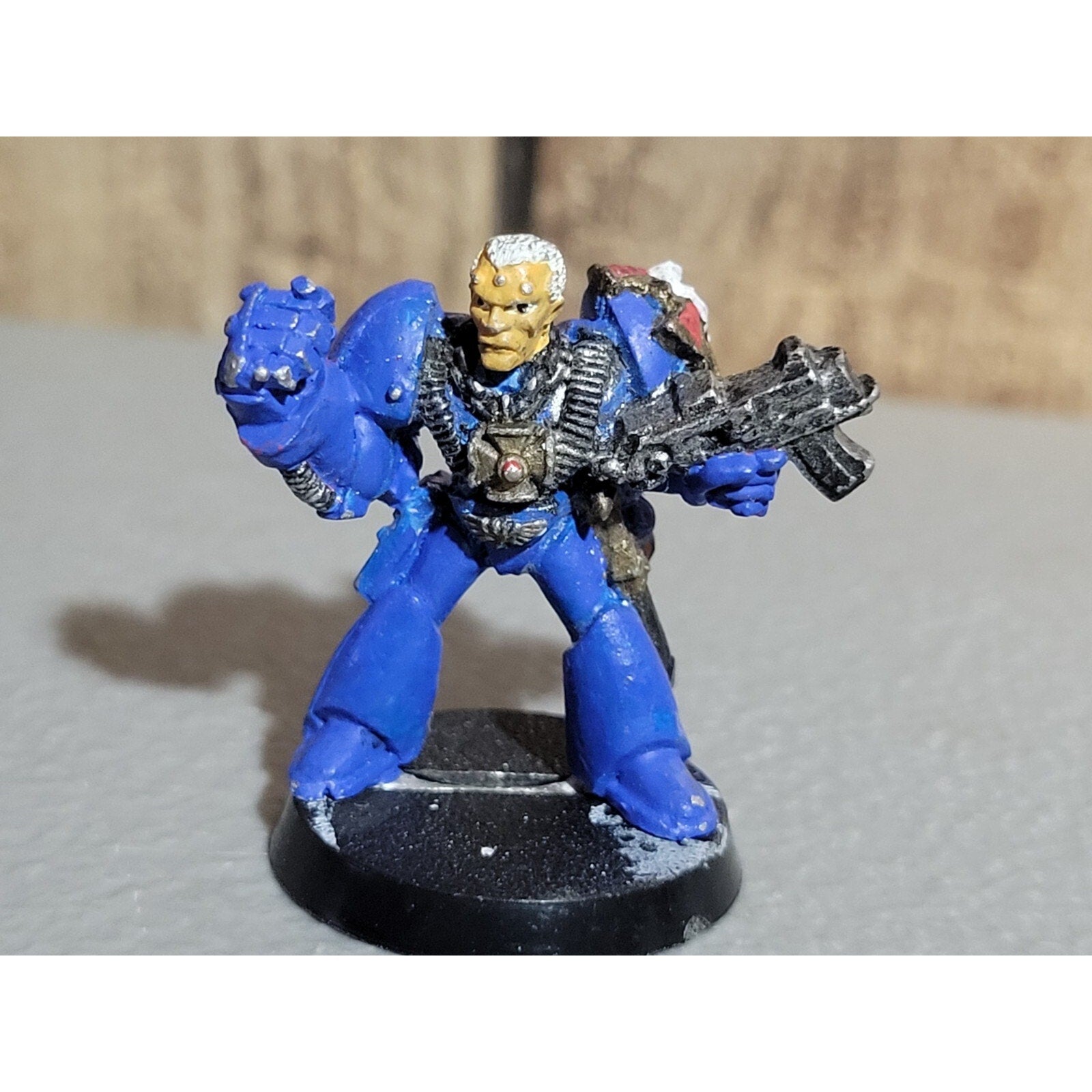 A19221 WARHAMMER 40K METAL SPACE MARINES ROGUE TRADER CAPTAIN TERMINATOR HONORS