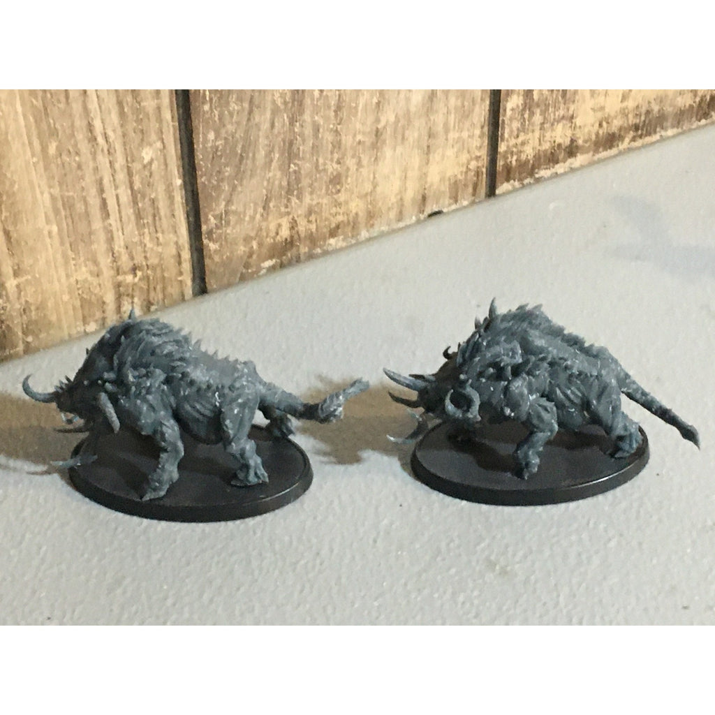 A30878 UNKNOWN MINIATURES PIG BOAR MONSTERS WAR BEASTS TABLE TOP WAR GAMES
