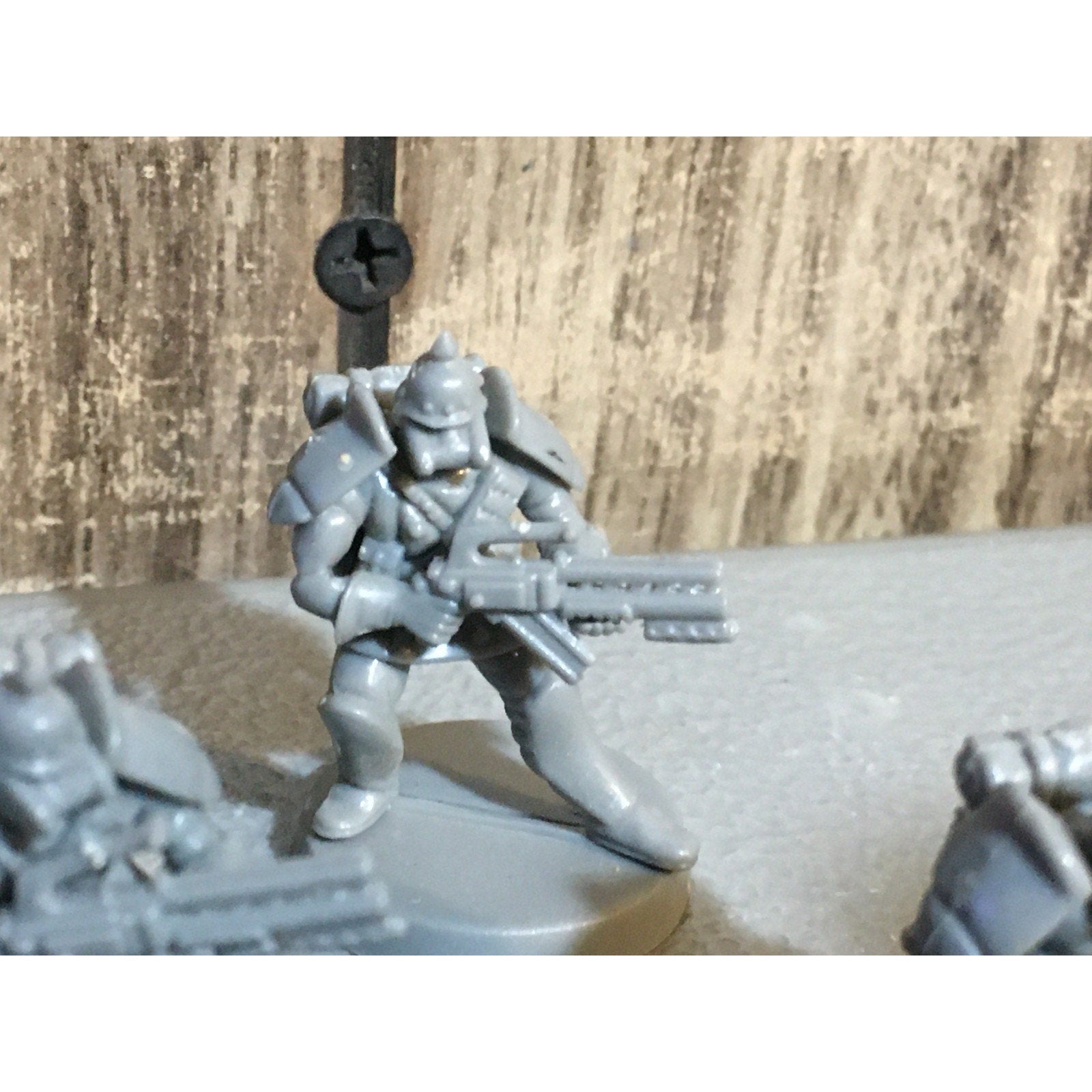 A30062 UNKNOWN TABLE TOP SCI-FI POWER ARMOR SOLDIERS 10 PK WAR GAMES