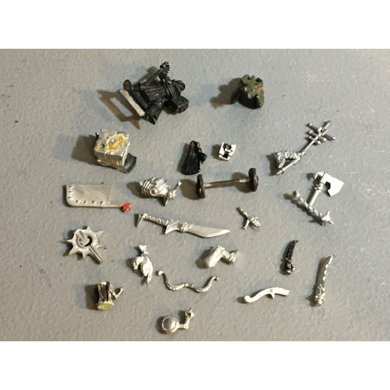 A32545 UNKNOWN MINIATURES ALL METAL BITS & INCOMPLETE LOT FANTASY