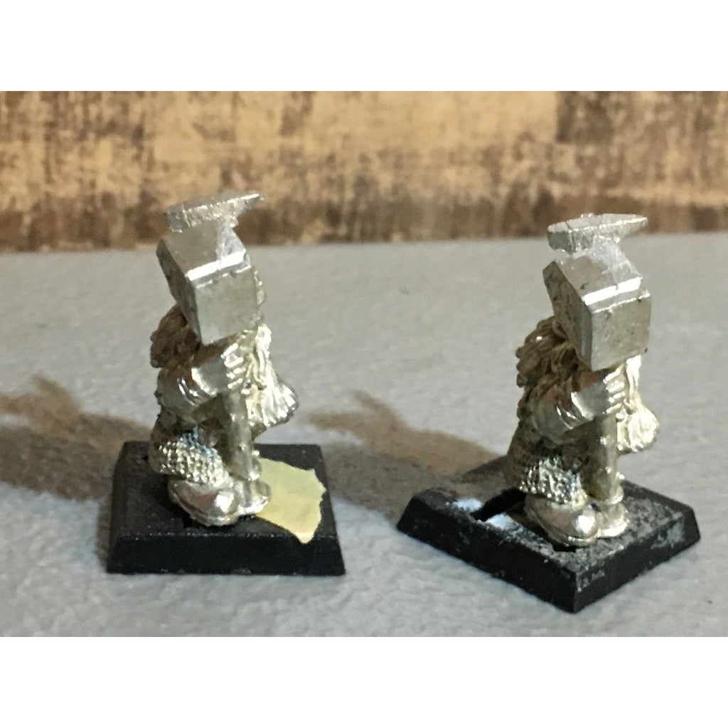 A30735 WARHAMMER FANTASY OOP DWARFS METAL ANVIL OF DOOM GUARD 2 PK GW