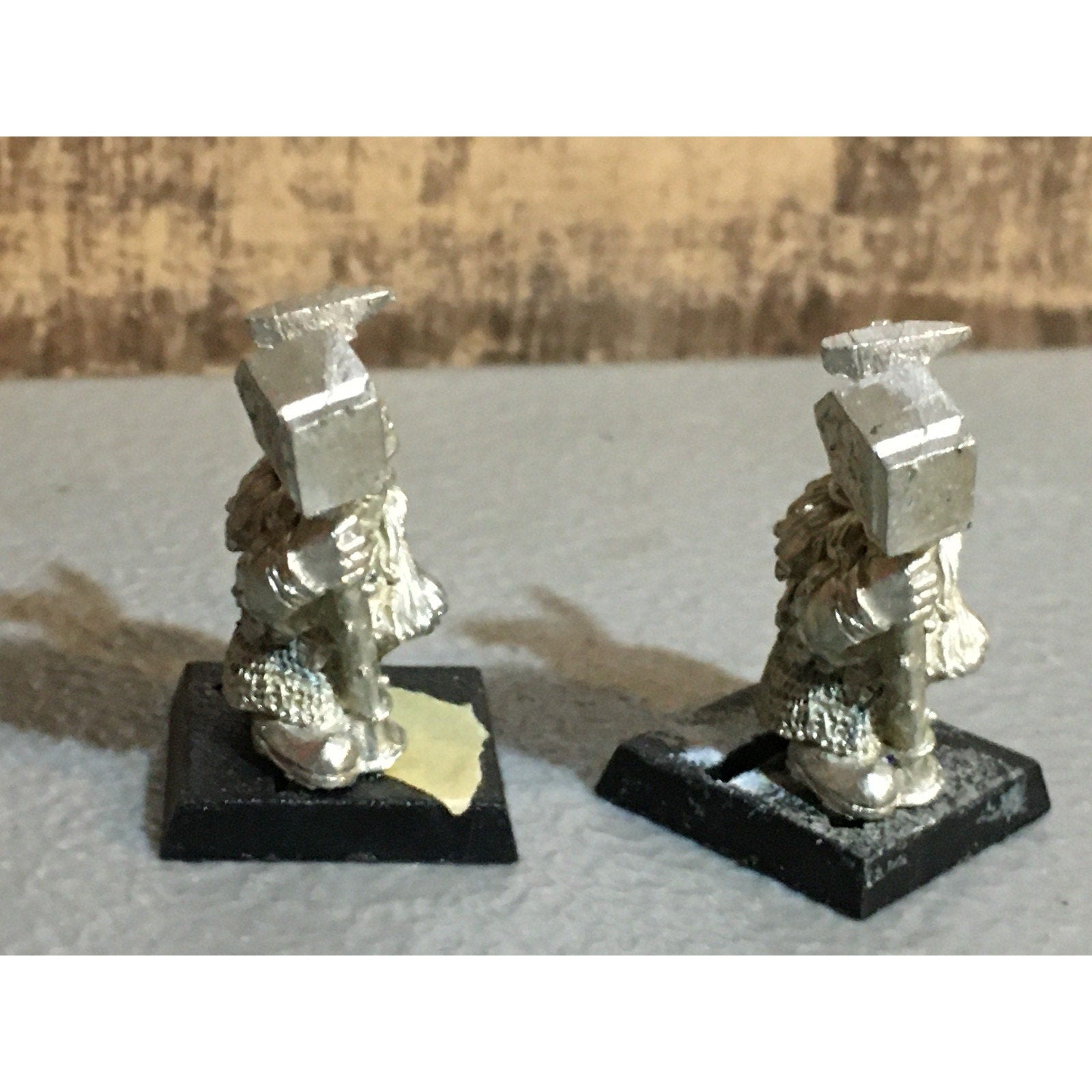 A30735 WARHAMMER FANTASY OOP DWARFS METAL ANVIL OF DOOM GUARD 2 PK GW