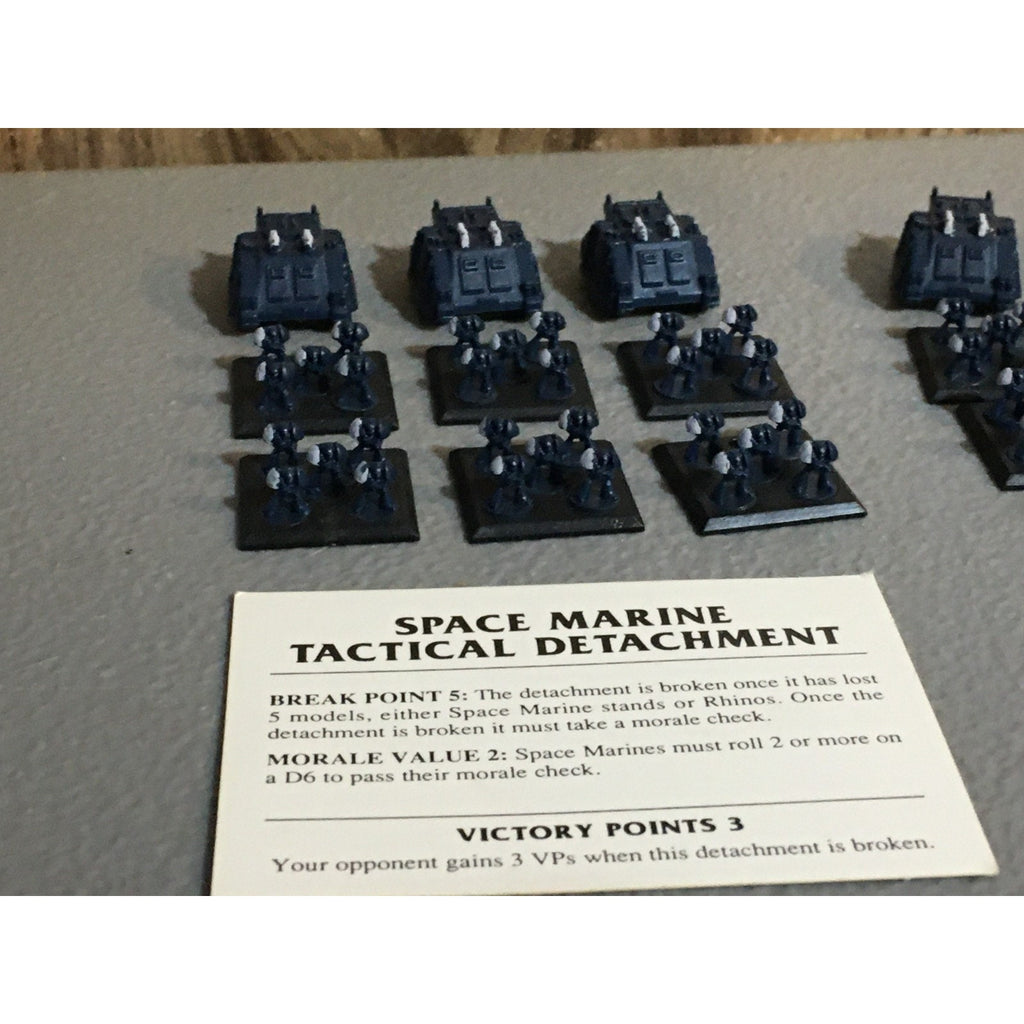 A29827 WARHAMMER 40K EPIC SPACE MARINES TACTICAL COMPANY GW – PODY PRODUCTS