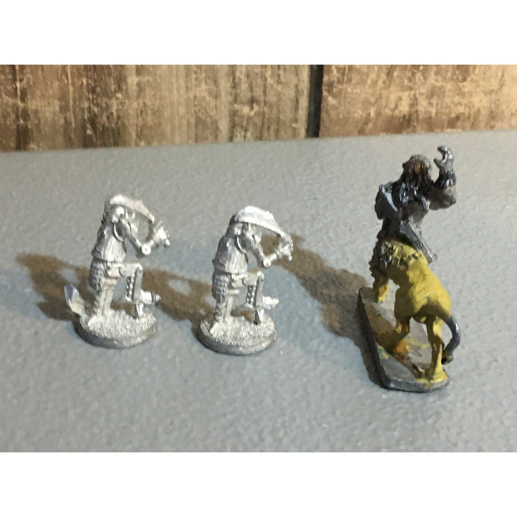 A29777 RAL PARTHA METAL LOT LION CENTAUR & INCOMPLETE AUTOMATON 2 PK FANTASY