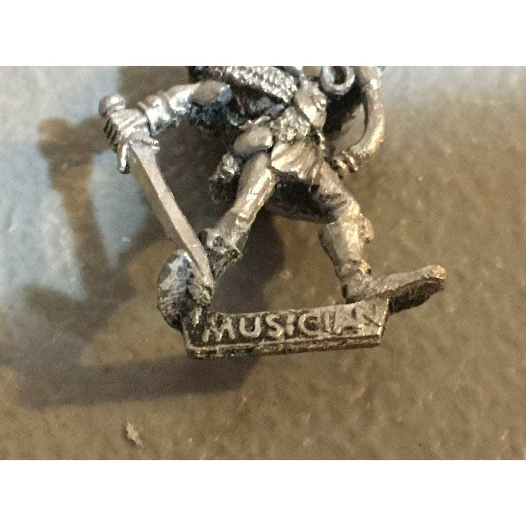 A33780 WARHAMMER FANTASY WOOD ELVES METAL MUSICIAN GW GAMES WORKSHOP
