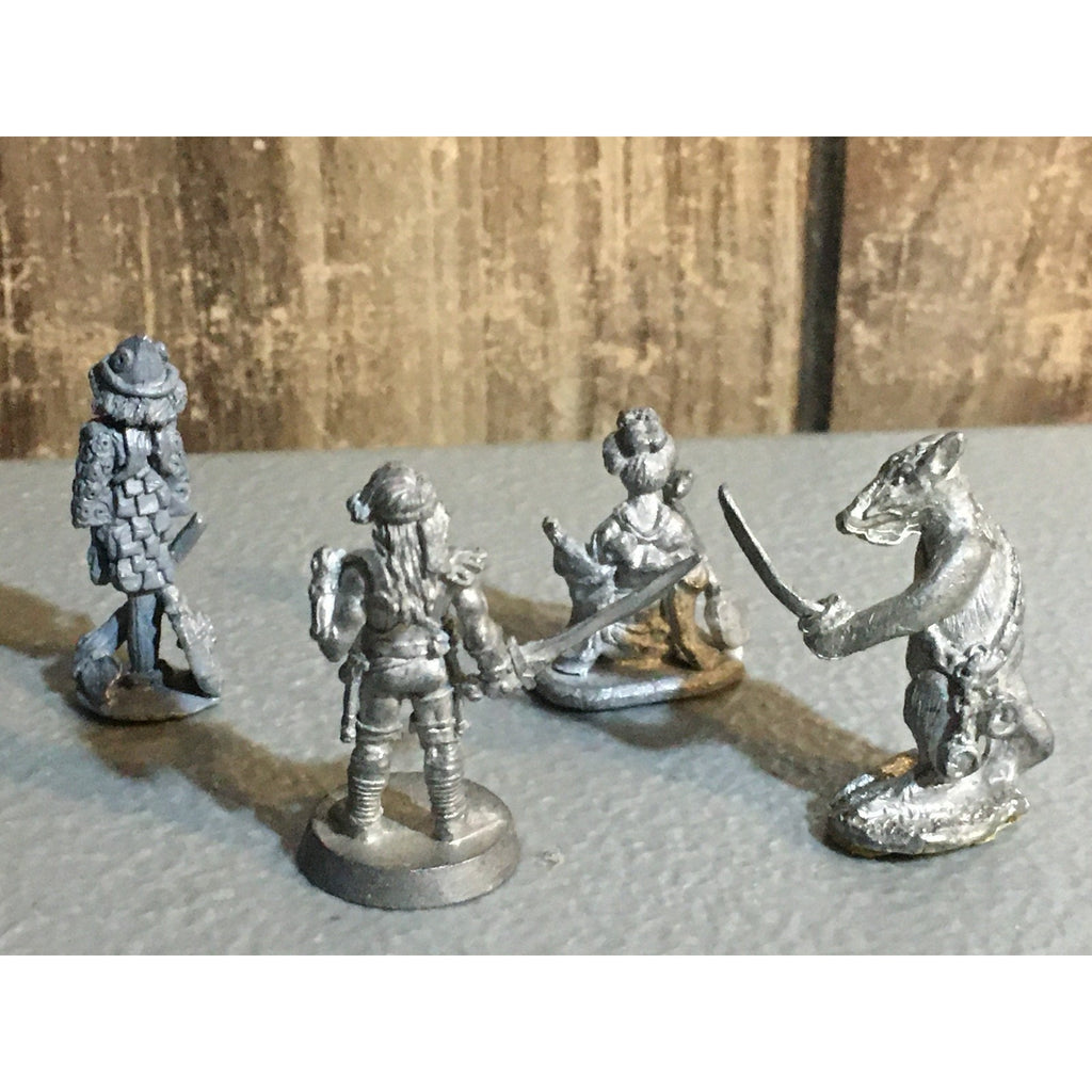 A32634 GRENADIER MINIATURES METAL FANTASY WARRIOR FEMALE RATMAN TABLETOP RPG