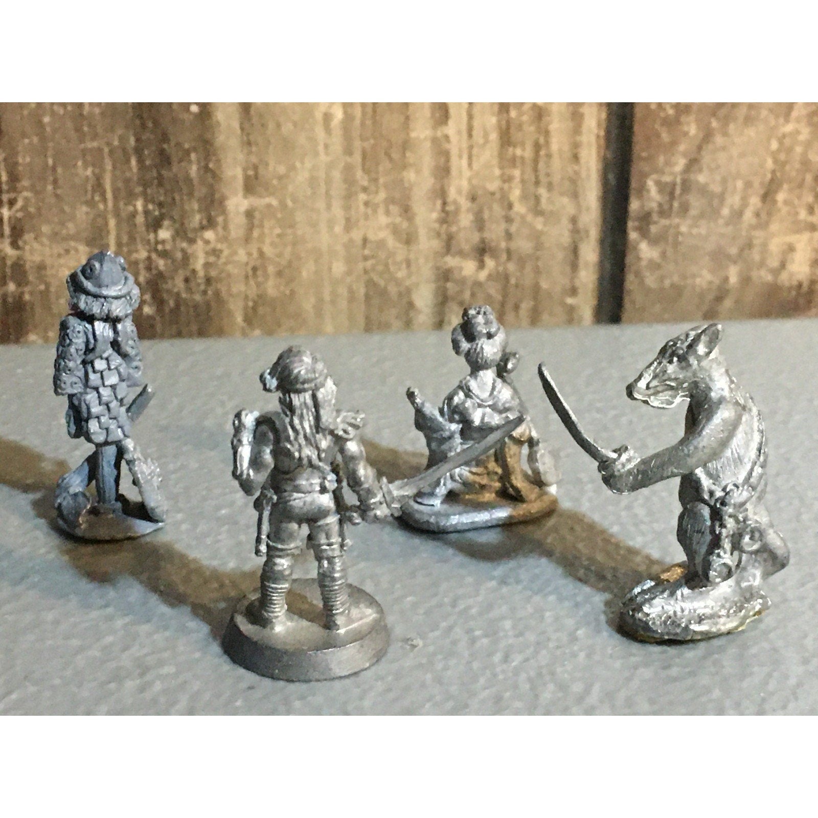 A32634 GRENADIER MINIATURES METAL FANTASY WARRIOR FEMALE RATMAN TABLETOP RPG