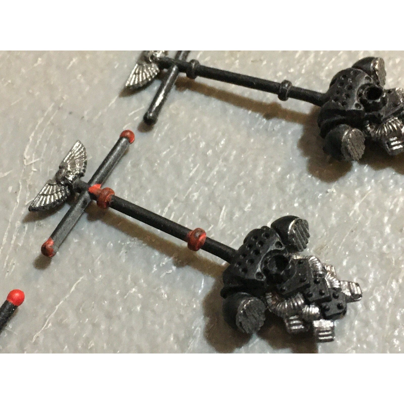 A23238 WARHAMMER 40K SPACE MARINES ROGUE TRADER BITS LOT BACKPACKS W POLES GW