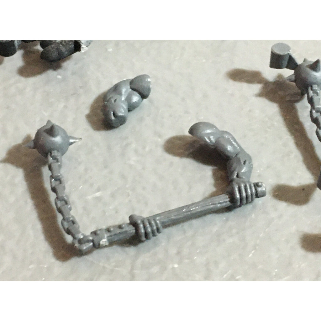 A22259 WARHAMMER FANTASY CHAOS MORTALS BITS LOT MARAUDER FLAILS GAMES WORKSHOP