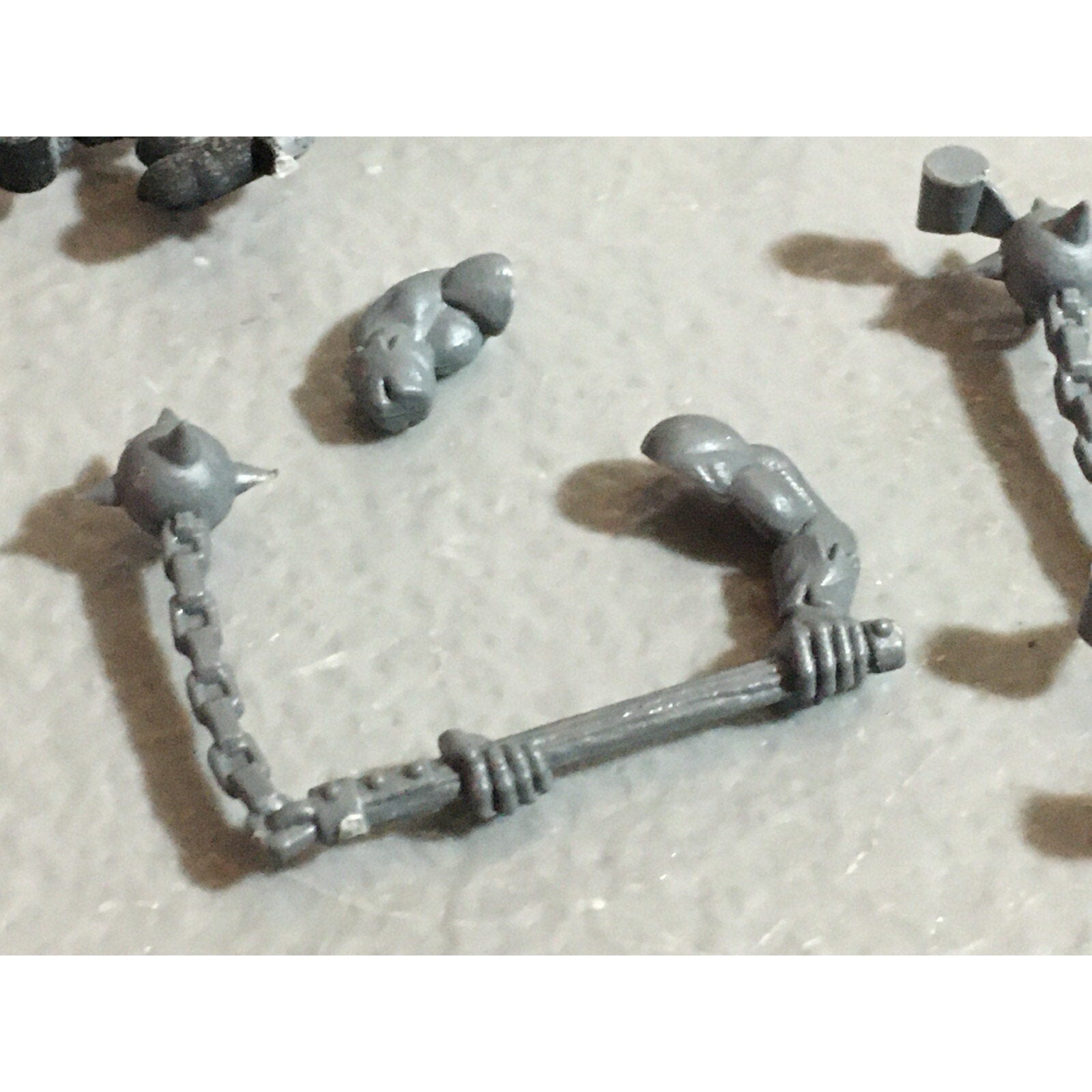 A22259 WARHAMMER FANTASY CHAOS MORTALS BITS LOT MARAUDER FLAILS GAMES WORKSHOP