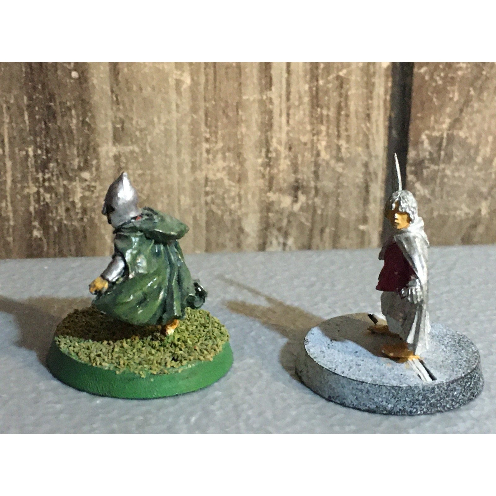 A30132 LOTR LORD OF THE RINGS GAMES WORKSHOP METAL MERRY & PIPPIN HOBBITS GW