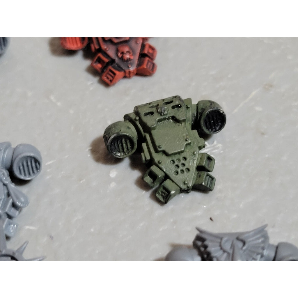 A19069 WARHAMMER 40K SPACE MARINES BLOOD ANGELS BACKPACK 11 PK BITS LOT