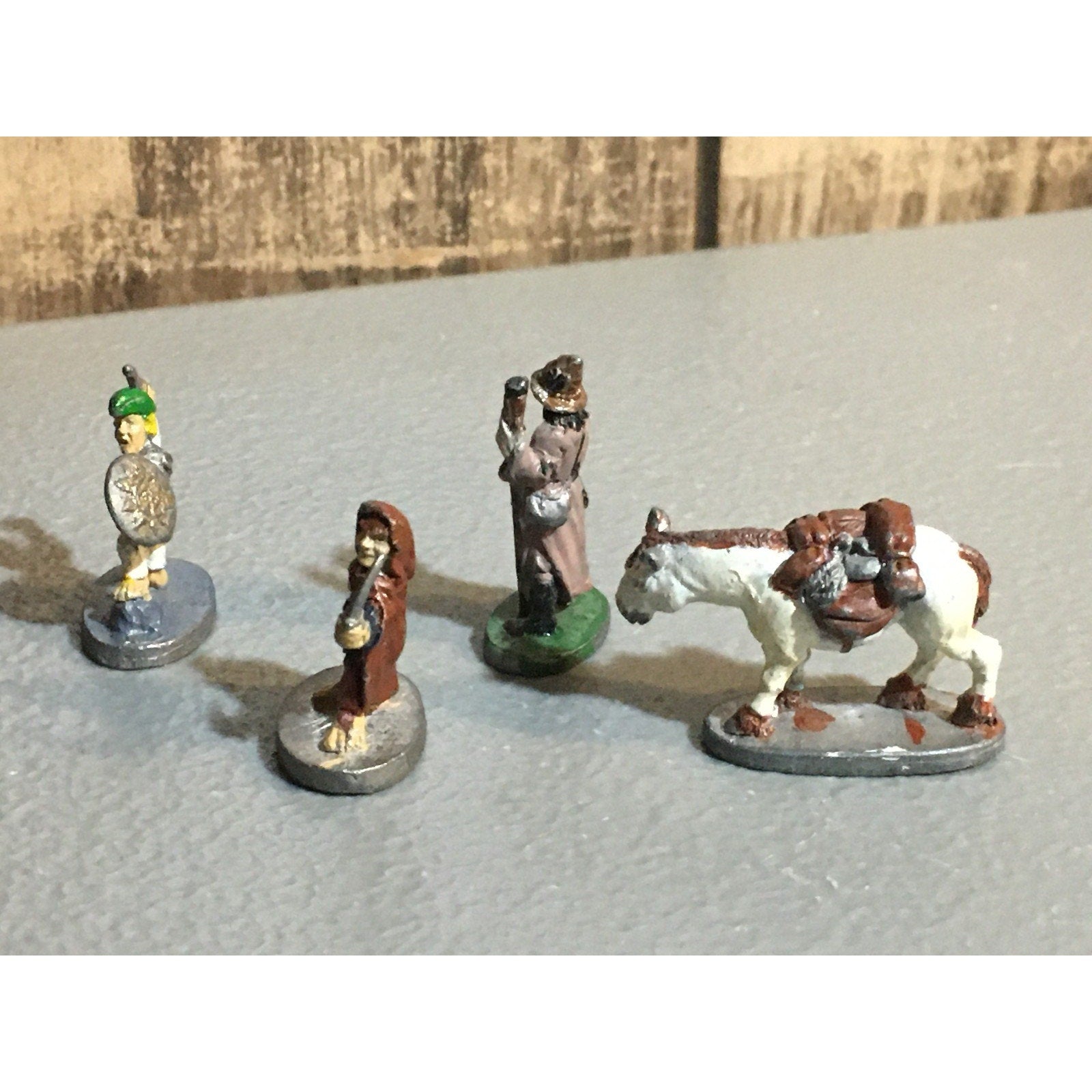 A32629 GRENADIER MINIATURES METAL FANTASY HALFLING WIZARD HORSE TABLETOP RPG