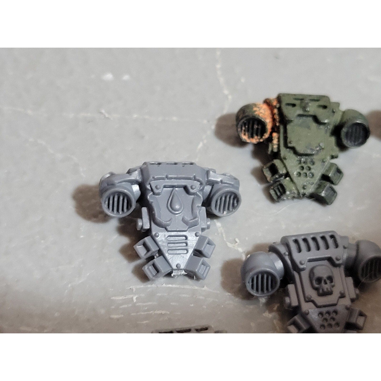 A19067 WARHAMMER 40K SPACE MARINES BLOOD ANGELS BACKPACK 11 PK BITS LOT