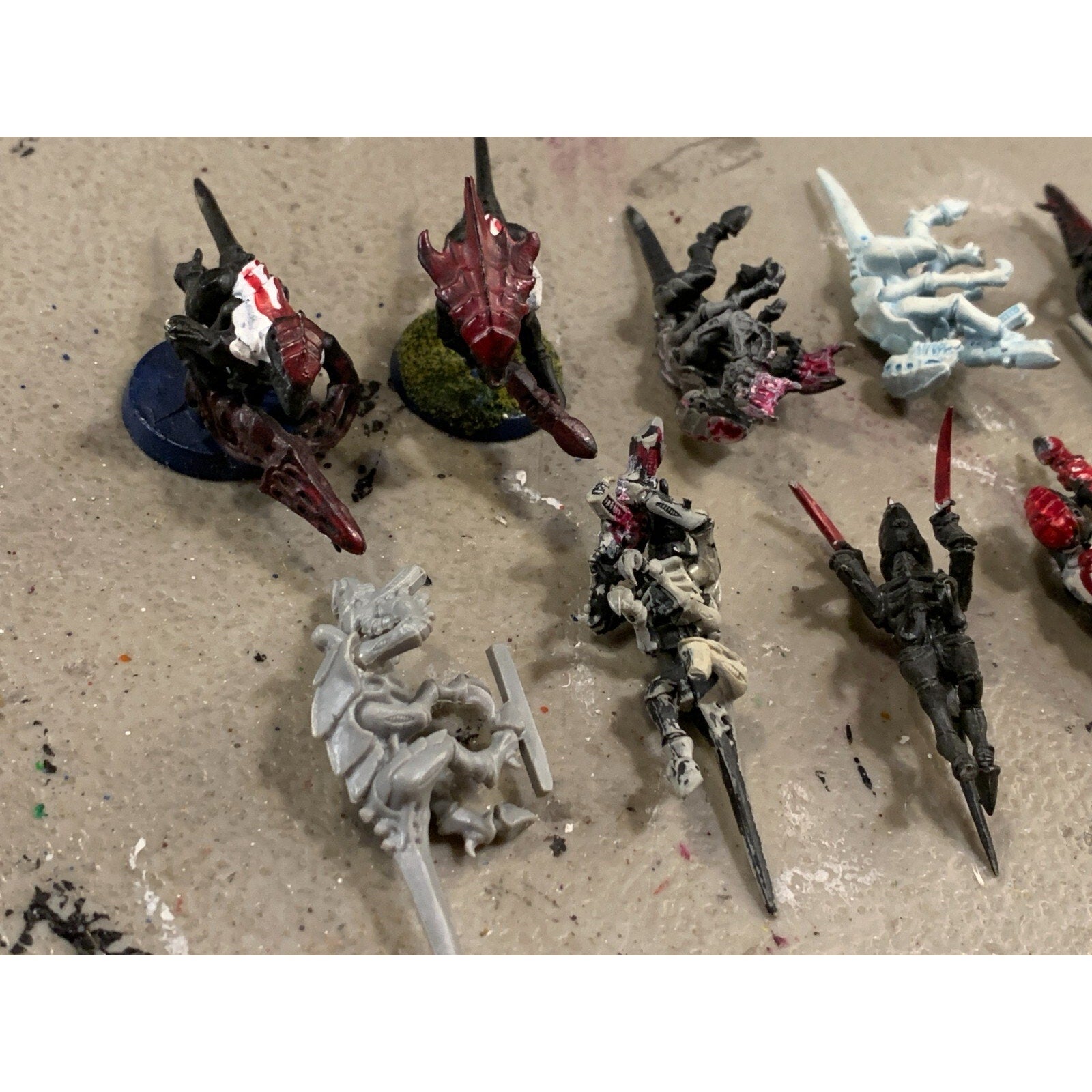 A23023 WARHAMMER 40K TYRANIDS BITS LOT INCOMPLETE GAUNTS RIPPER 1 METAL