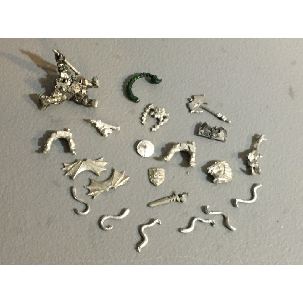 A31483 WARHAMMER FANTASY AOS ALL METAL BITS & INCOMPLETE LOT ORC DAEMON CHAOS
