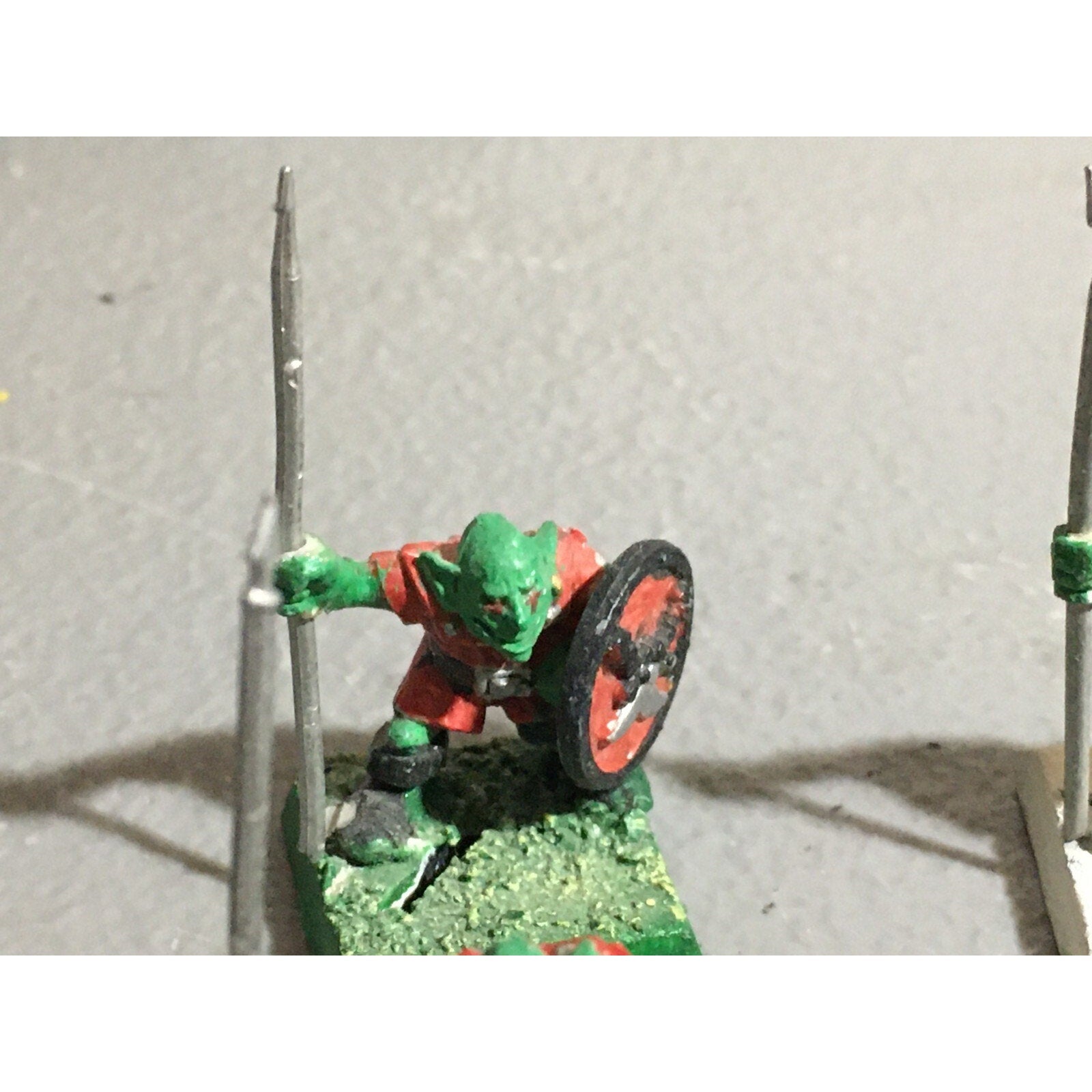 A22046 WARHAMMER FANTASY ORCS & GOBLINS VINTAGE GOBLIN SPEARMEN CUSTOM OOP GW