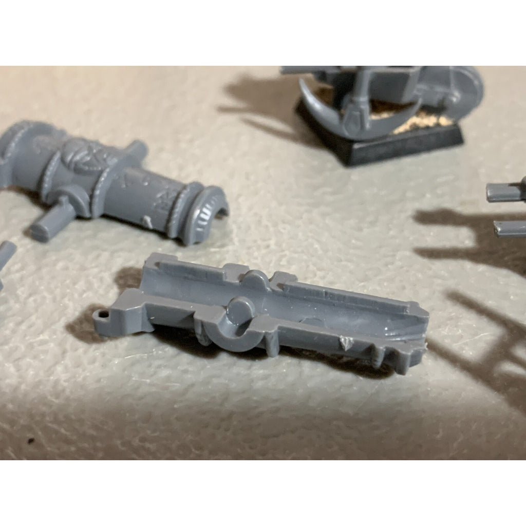 A16705 WARHAMMER AOS FANTASY DWARFS DWARVES ARTILLERY WHEELBARROW CANNON BITS