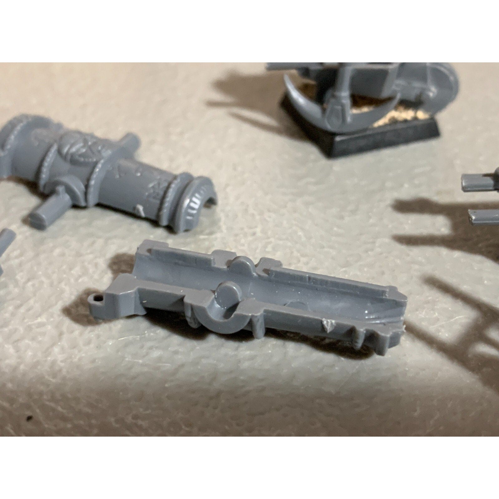 A16705 WARHAMMER AOS FANTASY DWARFS DWARVES ARTILLERY WHEELBARROW CANNON BITS