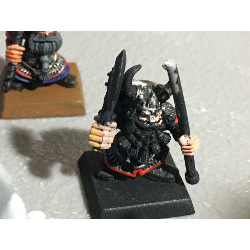 A22060 WARHAMMER FANTASY DWARFS INCOMPLETE LOT WARRIORS ENGINEER GAMES WORKSHOP