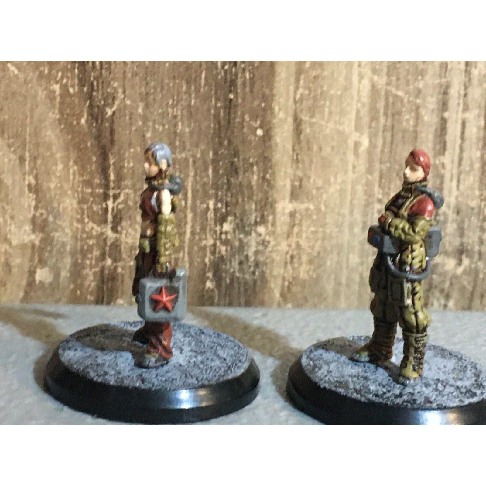 A32040 RACKHAM AT-43 RED BLOK MINI ODIN & MANON MISS 1 ARM NO CARD