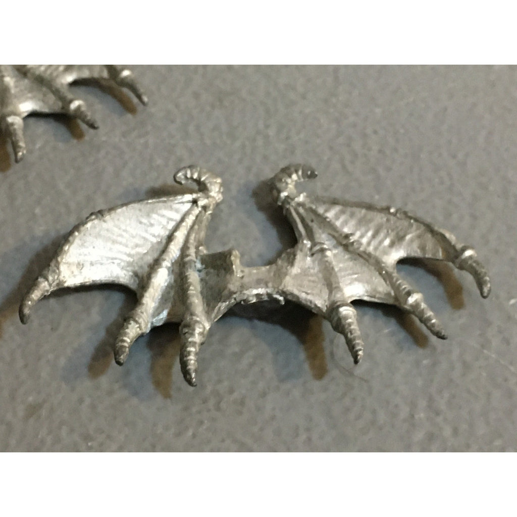 A33852 WARHAMMER 40K TYRANIDS BITS LOT METAL GARGOYLE WINGS 3 PK GW