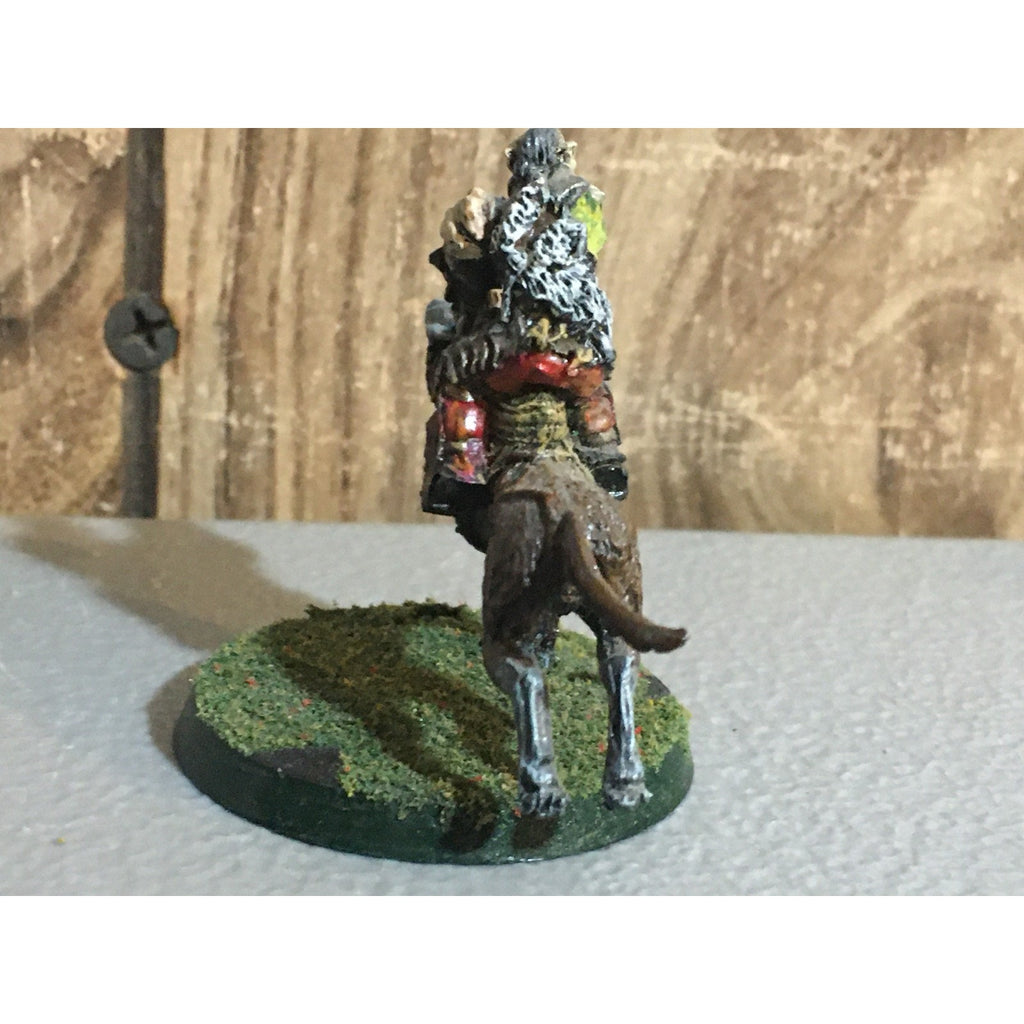 A30385 LOTR LORD OF THE RINGS GW GAMES WORKSHOP METALGOTHMOG MOUNTED WARG PAINT