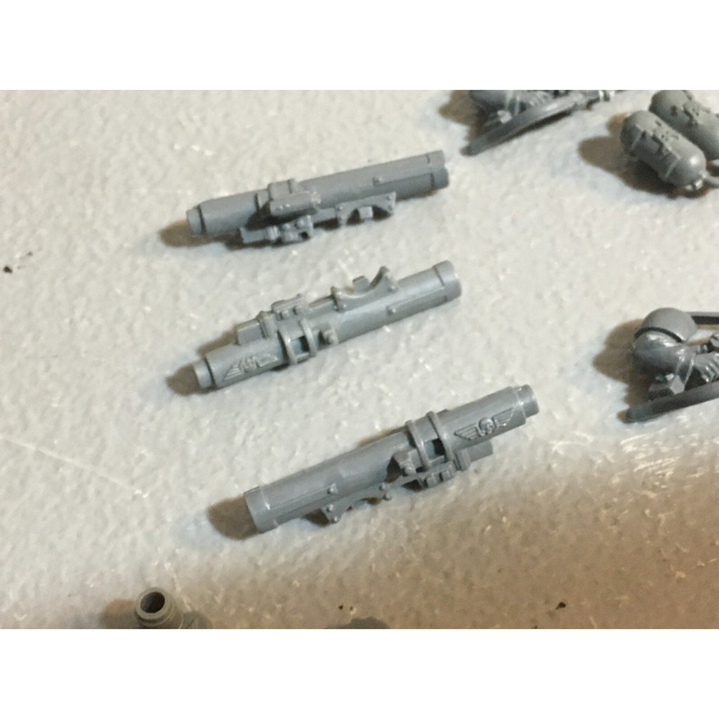 A17843 WARHAMMER 40K ASTRA IG GUARD CADIAN SPECIAL & HEAVY WEAPONS BITS LOT GW
