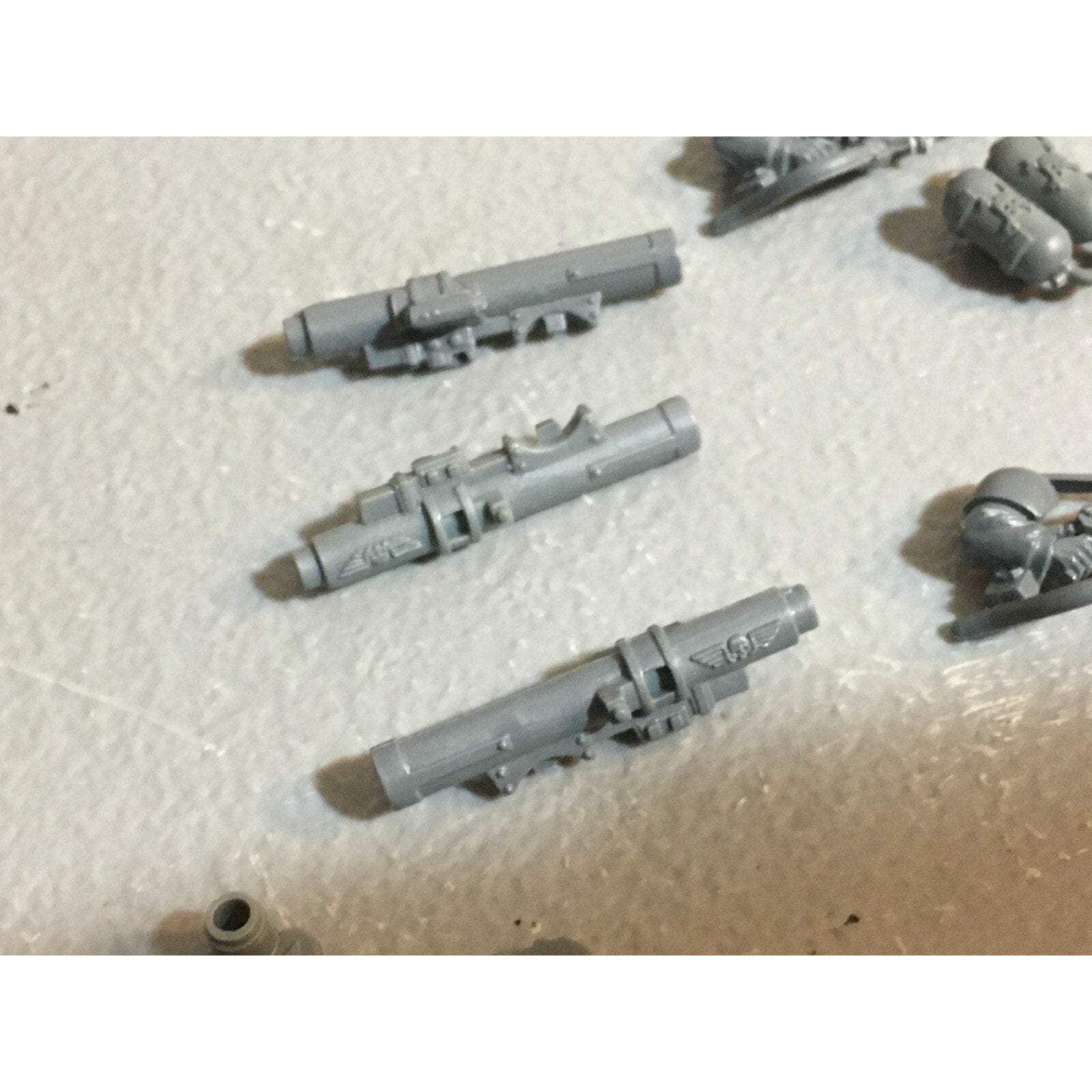A17843 WARHAMMER 40K ASTRA IG GUARD CADIAN SPECIAL & HEAVY WEAPONS BITS LOT GW