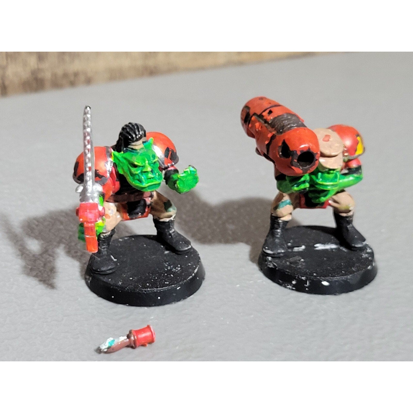 A19443 WARHAMMER 40K OOP CITADEL SPACE ORKS BOYZ 2 PK PLASTIC
