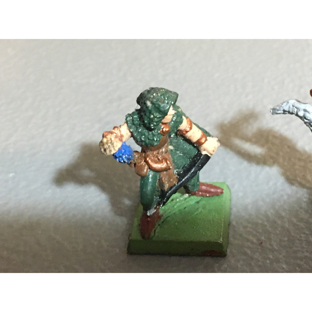 A24676 WARHAMMER FANTASY WOOD ELVES METAL WARDANCER & SCOUT BROKE BOW GW