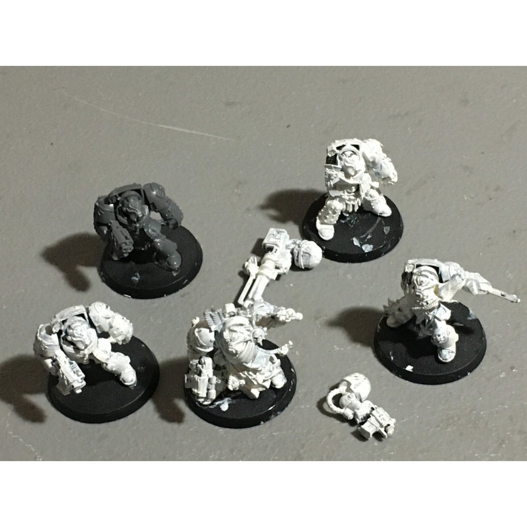 A22411 WARHAMMER 40K SPACE MARINES DARK ANGELS DEATHWING TERMINATORS BROKE SERGT