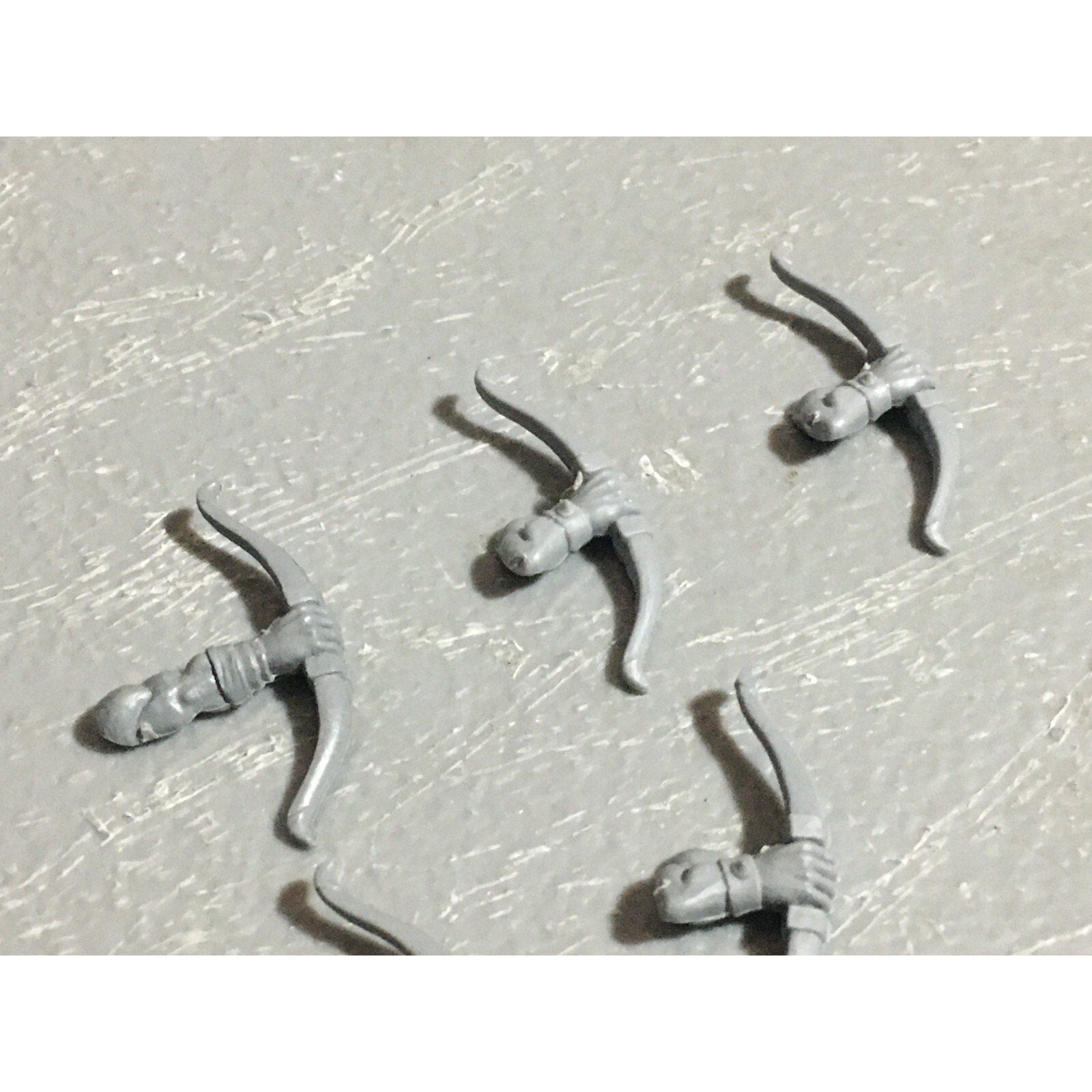 A22633 WARHAMMER FANTASY ORCS & GOBLINS BITS LOT GOBLIN ARCHER BOWS GW OLD WORLD
